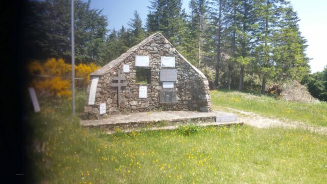 Coustorgues : col du Poirier, Coustorgues