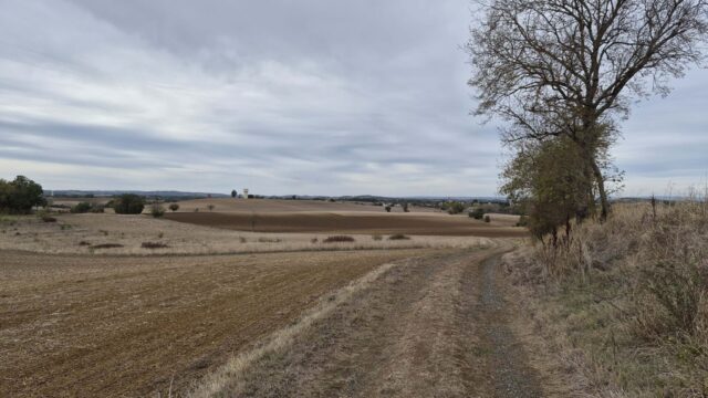 Pouzols-Poulan, chemin d&rsquo;Agres